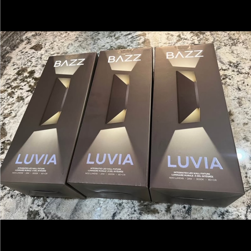 BAZZ Luvia Integrated LED Wall Fixture